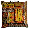 thumbnail image 2 of PKQWTM African Pattern Reversible Mermaid Cushion Cover Home Decor Sequin Pillow Case Size 16x16 inches, 2 of 2