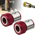 thumbnail image 1 of Screwdriver Magnetizer Ring 2-Pack - Metal Magnetic Screw Holder Tool for Hex Screwdriver & Power Bits - Instantly Magnetize Screwdriver Heads - Prevents Screw Slipping & Improves Work, 1 of 2