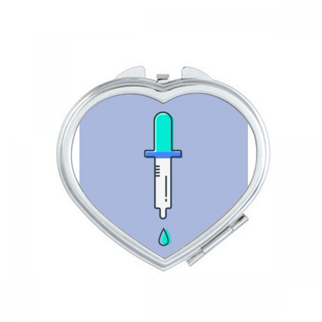 Dropper Apparatus Experiment Sign Mirror Travel Magnification Portable Handheld Pocket Makeup