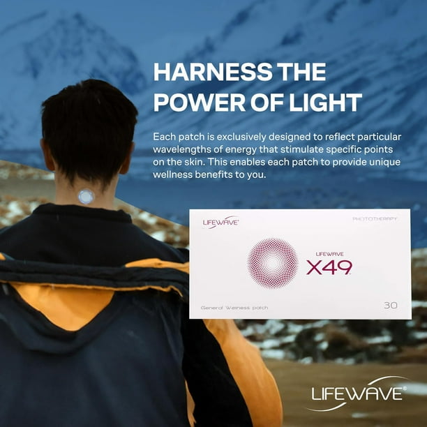 LifeWave X49 Patches - Stem Cell Support for Energy & Strength