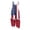 Wine(American Flag Stars Striped), variant on Iaqnaocc 4th of July Womens Jumpsuit Independence Day American Flag Stars Striped Sleeveless Wide Leg Jumpers Casual Adjustable Strap Jumpsuits 1776-2026 Trendy Wide Leg Jumpers Multicolor S