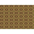 thumbnail image 1 of Ahgly Company Indoor Rectangle Patterned Blood Red Brown Area Rugs, 2' x 4', 1 of 1