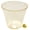 Gold Glitter, variant on 100 Rose Gold Glitter Plastic Cups - 9 Oz Reusable and Recyclable - Elegant Rose Gold Glitter Tumblers for Weddings, Anniversaries, Showers, Parties - Small Drinking Cups by JL Prime