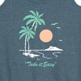thumbnail image 3 of Instant Message - Take It Easy - Women's Racerback Tank Top, 3 of 6