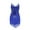 Blue, variant on Girls Latin Dance Dress Tassel Salsa Dancewear Sequin Fringe Dress Sleeveless Tassel V Neck Short Skirt Dress Skinny Modern Ballroom Cha Cha Dancer Outfits