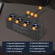 thumbnail image 4 of Scienceny Adaptador de carga USB para coche, 120W, 12V, 24V, cómodo Paneles de instrumentos para automóviles, 4 of 6