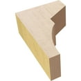 thumbnail image 6 of 2"W x 4"D x 6"H Classic Monterey Rough Cedar Woodgrain TimberThane Corbel, Primed Tan, 6 of 6