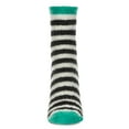 thumbnail image 4 of MeMoi Colorblock Fuzzy Non-Skid Socks with Aloe - Womens - Female, One Size, Fuchsia, 4 of 11