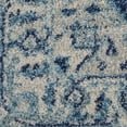 thumbnail image 7 of Nourison Tranquil Persian Ivory/Navy 2'3" x 7'3" Area Rug, (2x7), 7 of 7