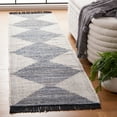 thumbnail image 2 of SAFAVIEH Kilim Lynette Diamond Runner Rug, Ivory/Blue, 2'3" x 9', 2 of 8