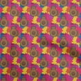 thumbnail image 1 of oneOone Polyester Spandex Red Fabric Kawai Craft Projects Decor Fabric Printed By The Yard 56 Inch Wide, 1 of 5