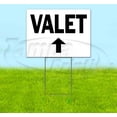 thumbnail image 1 of Valet Up (18" x 24") Yard Sign, Includes Metal Step Stake, 1 of 6