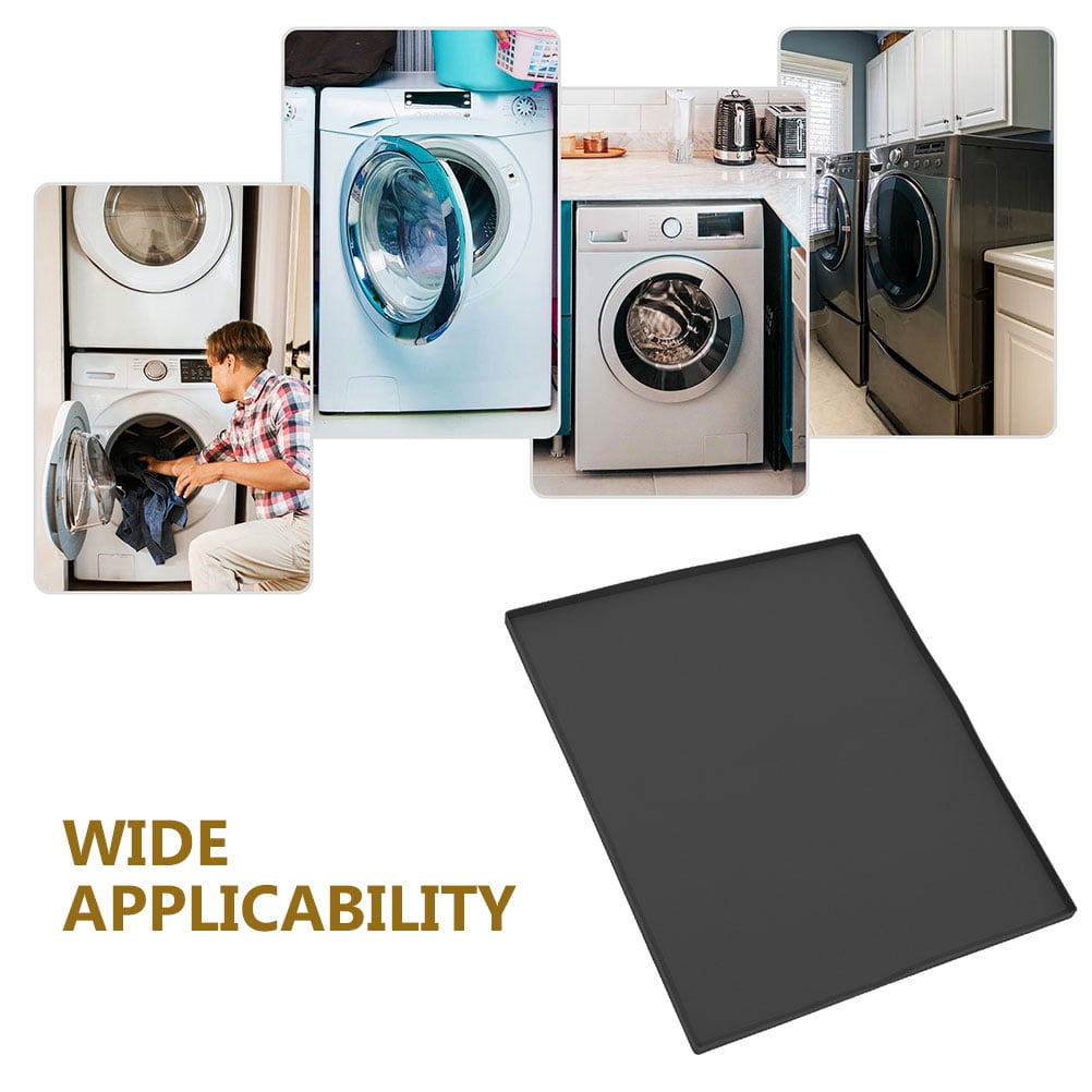 Raindrops Silicone Washer and Dryer Cover Topper - 1 Piece Multi-Functional Laundry Storage Accessory