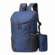 thumbnail image 1 of Mochila PortáTil para Acampar Al Aire Libre, Mochila de Senderismo, Mochila Ligera una Prueba de Agua para Viajes - Azul, 1 of 7