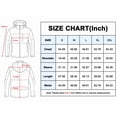 thumbnail image 3 of NEIKU Men's Winter Coat Hooded Work Jacket, Warm Quilted Cotton Lined Outdoor Heavy Duty Outerwear Coat Black L, 3 of 9