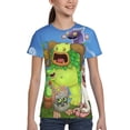 thumbnail image 5 of My Singing Monsters Youth T-Shirts Graphic Shirts Blouse For Teen Boys Girls Casual Short Sleeve Tee Tops X-Small, 5 of 6