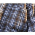thumbnail image 4 of Under $10 Plaid Flannel Shirts for Men Long Sleeve Button Down T Shirt Casual Dressy Blouse Vintage Plaid Shirts with Pockets, 4 of 8