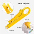 thumbnail image 3 of shiyou-TAIWAIN Crimper Set CAT5 CAT6 RJ45 Network Crimp Maintenance Ethernet Cable Tool Kit, RJ11/RJ12 Stripper Cutter Crimping Tool Kit, Punch Down Tools LAN Tester (Blue), 3 of 4