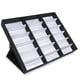 thumbnail image 1 of 18 rejillas pu cuero gafas vidrio almacenamiento Carcasas cubierta plegable Gafas de sol caja organizador titular, 1 of 5