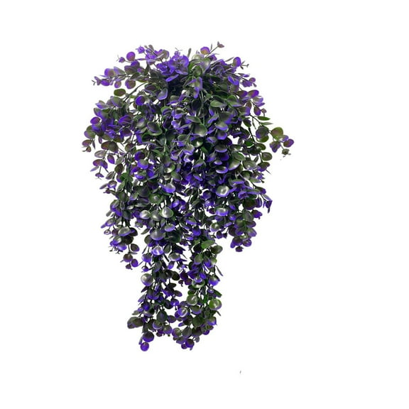 WUYVCG Artificial Flowers Promotion Artificial Hanging Leaves Plants Vines Garland Real Faux Plastic Bushes for Outside Home Wall Garden Wedding Bar Decor 29.9 In Artificial Rose Flowers New Arrivals