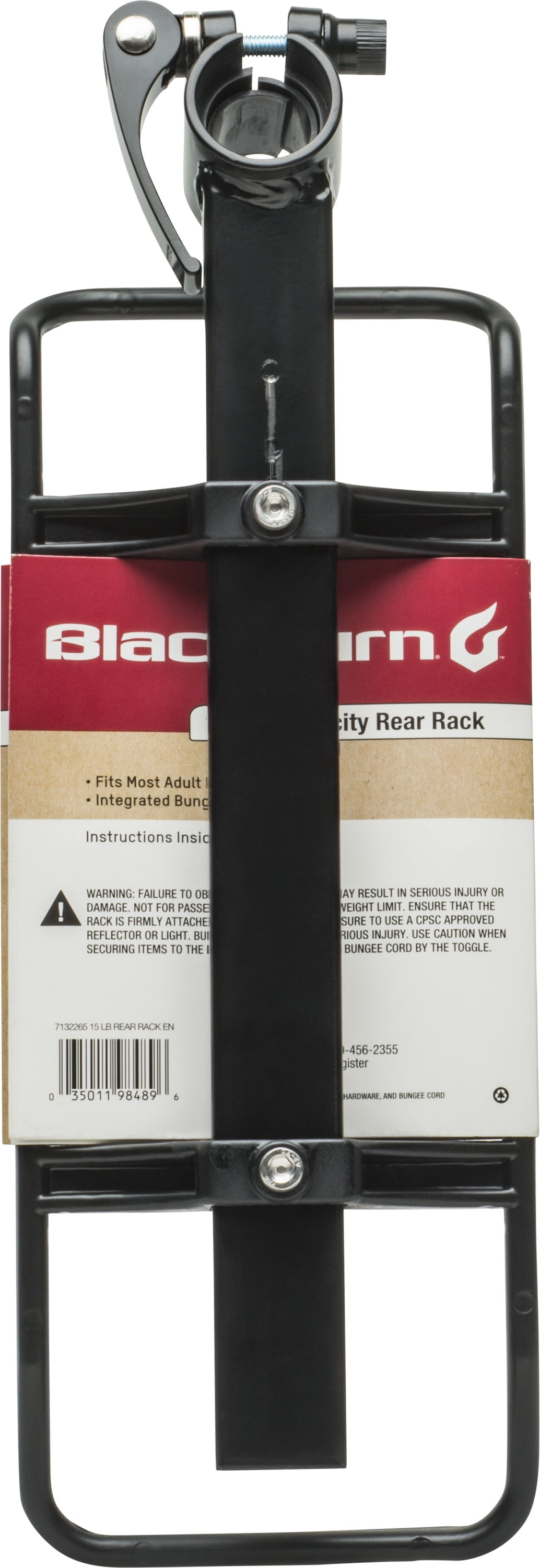 Blackburn 15 Lbs. Capacity Essential Rear Bike Rack