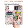 thumbnail image 2 of Motorola Moto G Stylus 5G 2023 Case,Takfox PU Leather Folio Wallet Case with Card Slots Holder Kickstand Double Magnetic Clasp Shockproof Anti-Scratch Protective Cover for Moto G Stylus 5G 2023-Marble, 2 of 10