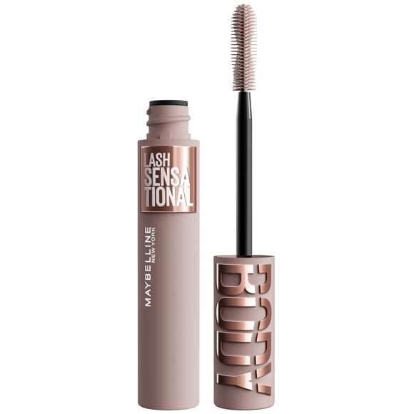 Máscara de pestañas MAYBELLINE Lash Sensational Body Blackest Black
