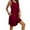 Wine, variant on Xysaqa Women Sleeveless Tank Nightgown Chemise Full Slip Nightshirt Soft Sleepwear for Women Comfy Sleep Dress with Pockets S-XXL