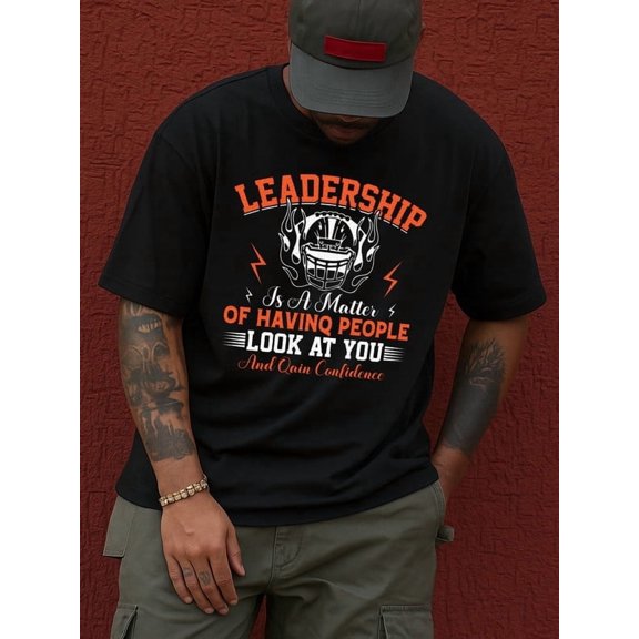 100% cotton Leadership men's black Original Unisex Shirt Printed tshirts Vintage Unisex Shirt Graphic Tee tshirts Trendy Unisex Shirt Graphic tshirts Basic Unisex Shirt Graphic Tee tshirts