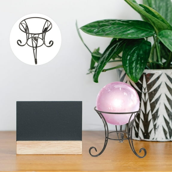 Raindrops  Sphere Display Base Globe Stand for Outdoor Metal Gazing Ball