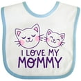 thumbnail image 3 of Inktastic I Love My Mommy Boys or Girls Baby Bib, 3 of 4