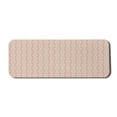 thumbnail image 1 of Ethnic Computer Mouse Pad, Bohemian Style Repetition of Triangles and Rhombuses, Rectangle Non-Slip Rubber Mousepad Large, 31" x 12" Gaming Size, Grey Yellow Blush, by Ambesonne, 1 of 2