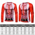 thumbnail image 2 of Sweater Camiseta Para Hombre Impresión Digital 3D Cuello Redondo Sudaderas Para Fiesta Navideña Moyic HA044837-01, 2 of 6
