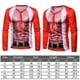 thumbnail image 2 of Sweater Camiseta Para Hombre Impresión Digital 3D Cuello Redondo Sudaderas Para Fiesta Navideña Kearding HA044837-01, 2 of 6