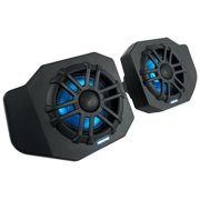 Pair Memphis Audio RNGR65FE18 75w RMS LED Speaker Pods For 2018+ Polaris Ranger