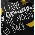 thumbnail image 5 of I Love Grandma To The Moon And Back Toddler Boy Girl T Shirt Infant Toddler Brisco Brands 12M, 5 of 6