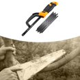 thumbnail image 1 of Colaxi Compact Hacksaw with 11 Saw Blade Aluminum Frame for Tight Professional Length 39cm Versatile Effort Saving Adjustable, 1 of 8