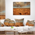 thumbnail image 3 of Designart Desert in Western Sahara - Landscape Printed Throw Pillow - 16x16, 3 of 4