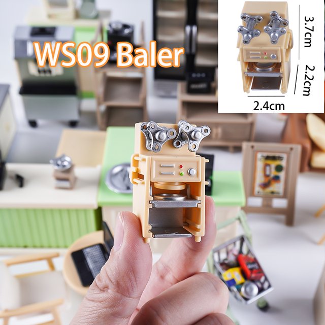 Accesorios para máquina de café en miniatura para casa de muñecas a escala 1:12, licuadora, exprimidor, modelo de aparato, muebles para muñecas, juguete de cocina en miniatura