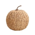 thumbnail image 3 of 1Pc Pumpkin Fall Decor, Woven Wicker Pumpkins for Home, Farmhouse Style, Autumn Thanksgiving Decorations, Fall Centerpieces for Table Porch Mantel Indoor - 6'', 3 of 6