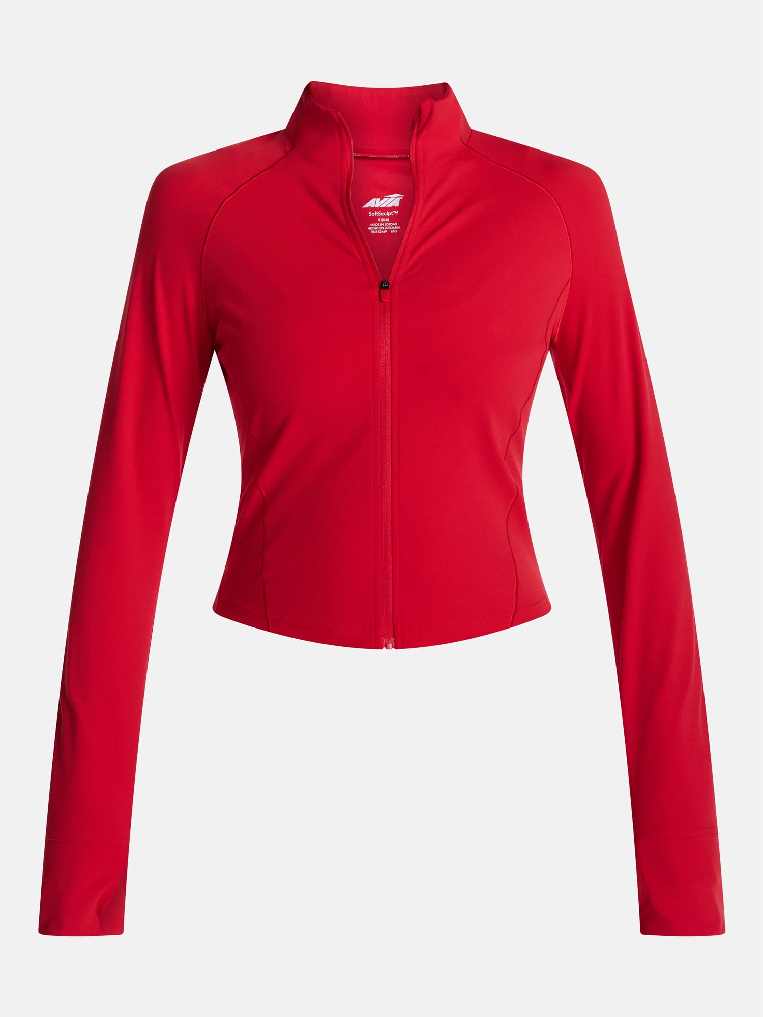 Avia Women’s SoftSculpt Crop Jacket, Sizes XS-XXL