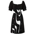 thumbnail image 6 of Shalom in Black Sleeveless Dress elegant chic women dresses promotion sexy dress for women, 6 of 6