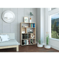 thumbnail image 1 of Biblioteca Librero Organizador con 8 Compartimentos y Entrepaños Color Beige Rovere | Excelsior Indira, 1 of 4