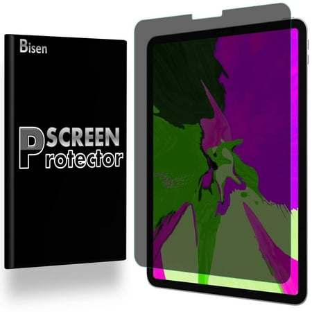 iPad Pro 11 (2018) [BISEN] Privacy Anti-Spy Screen Protector, Anti-Scratch, Anti-Shock,