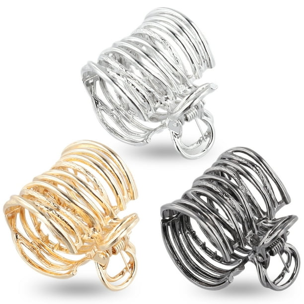 3 uds pinzas grandes en forma de garra, pinza creativa para el pelo para mujer, pinza para cola de caballo, accesorios para el cabello