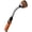 Orange, variant on Heavy Duty Watering Wand, Metal Garden Hose Wand with 10 Spray Patterns, 15-Inch Long Hose Nozzle Sprayer with Thumb Flow Control, Ideal for Watering Hanging Baskets and Shrubs