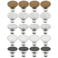 thumbnail image 3 of Raindrops 20Pcs Pant Button Tightener Metal for Jeans and Skirts Assorted Color, 3 of 8
