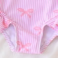thumbnail image 5 of Teen girls one piece swimsuits swimming suit for girls One Piece Racerback Bathing Suit girls' Swimwear swim suits for girl 2026 (#022 Pink,6-7 Years), 5 of 8