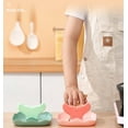 thumbnail image 3 of Becaristey Pot Lid Holder with Tray Kitchen Chopstick Dish Organizer Cooking Spatula Tableware Stand Storage Rack Restaurant Green 1Set, 3 of 6