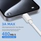 thumbnail image 5 of Cable USB A a USB C de 3 pies para iPhone 17, 16 y 15, cable de carga, 5 of 7